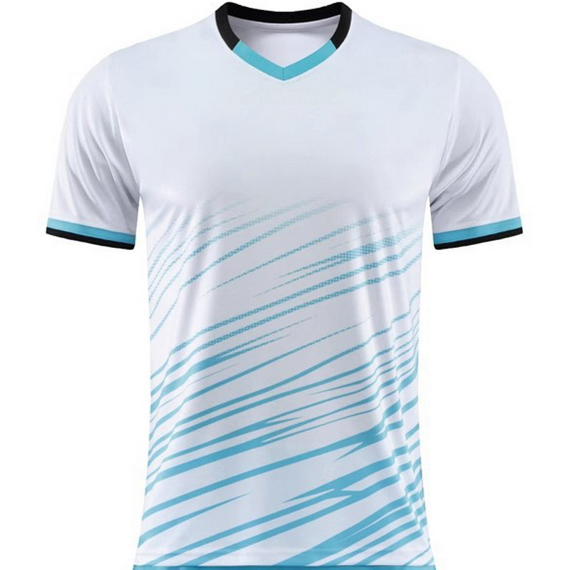 White Fans Sportswear Running Men's Soccer Shirt