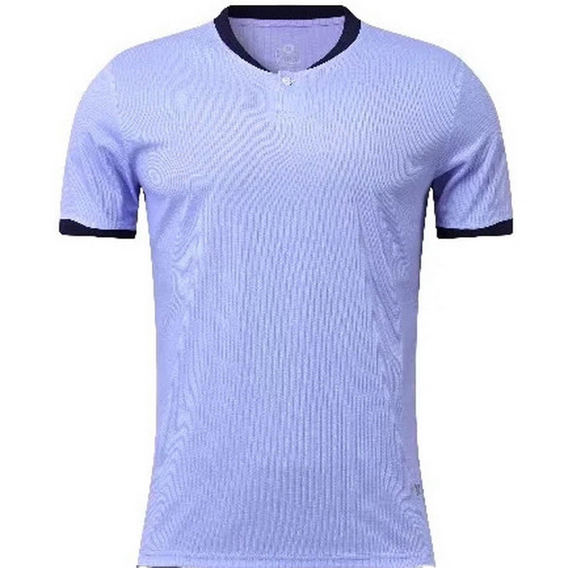 Purple Game Fans Sport Uniform Walking Men's Soccer Shirt