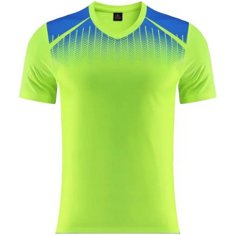 Green/Blue Fans Uniform Walking Men's Game Soccer Shirt