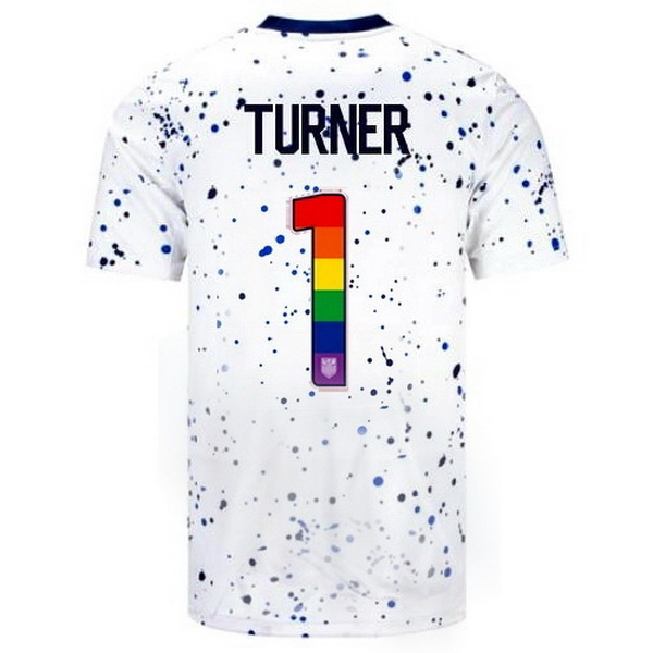 USA Matt Turner White 23/24 Pride Men's Soccer Jersey