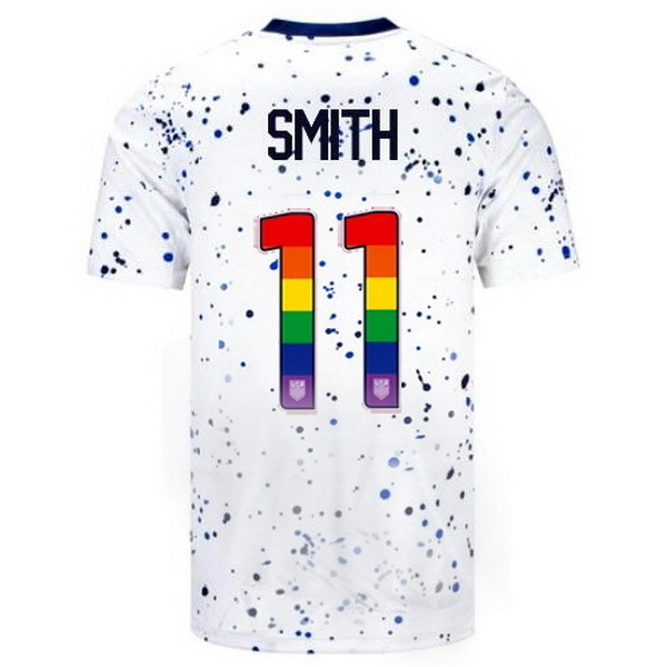 USA Sophia Smith White 23/24 Pride Men's Soccer Jersey