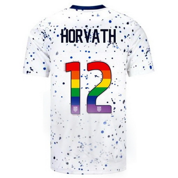 USA Ethan Horvath White 23/24 Pride Men's Soccer Jersey