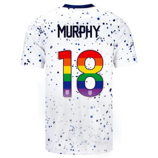 USA Casey Murphy White 23/24 Pride Men's Soccer Jersey