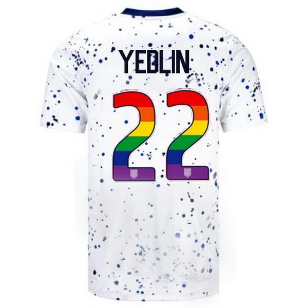 USA DeAndre Yedlin White 23/24 Pride Men's Soccer Jersey