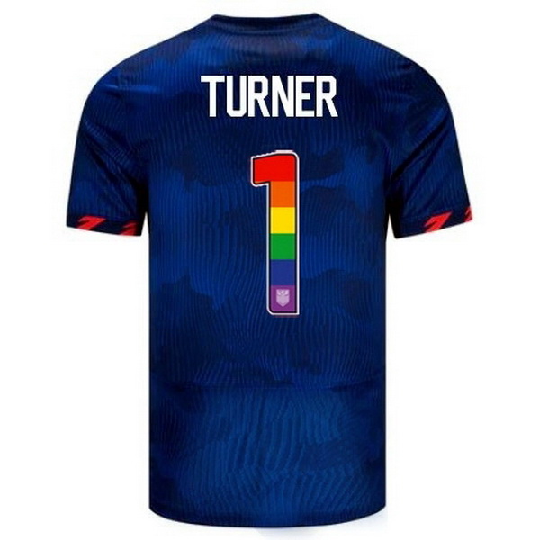 USA Matt Turner Blue 23/24 Pride Men's Soccer Jersey