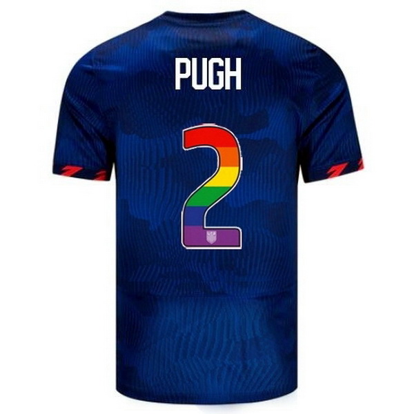 USA Mallory Pugh Blue 23/24 Pride Men's Soccer Jersey