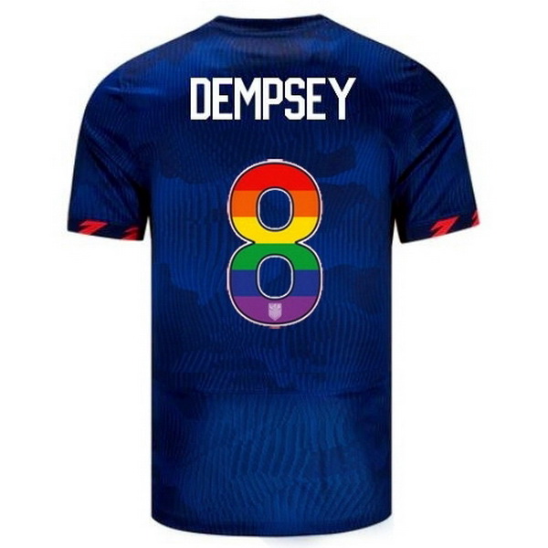 USA Clint Dempsey Blue 23/24 Pride Men's Soccer Jersey