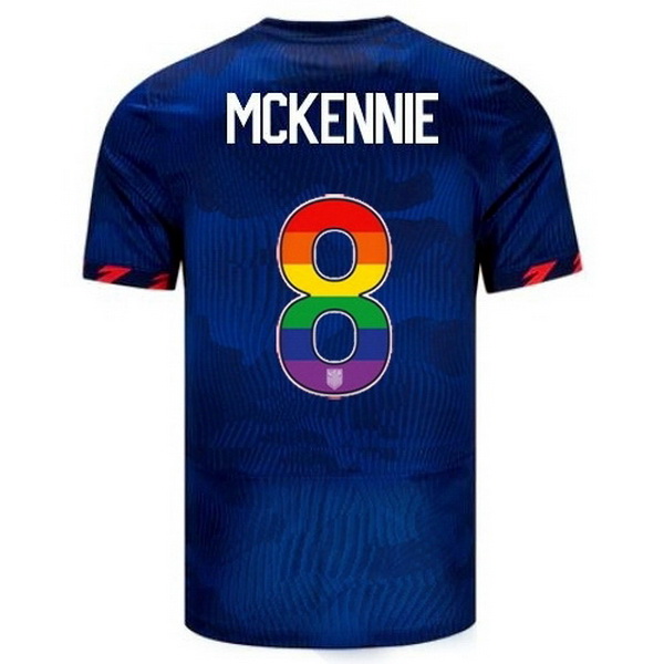 USA Weston McKennie Blue 23/24 Pride Men's Soccer Jersey