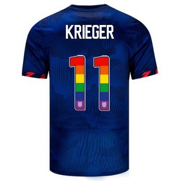 USA Ali Krieger Blue 23/24 Pride Men's Soccer Jersey