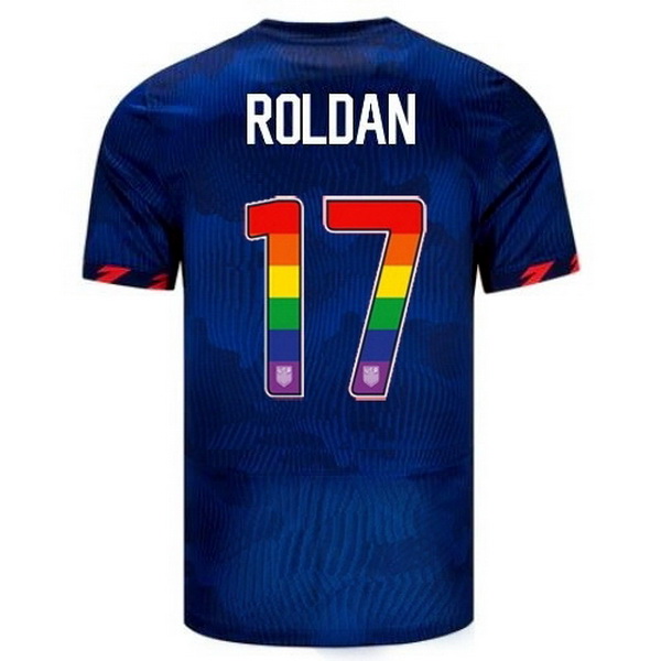 USA Cristian Roldan Blue 23/24 Pride Men's Soccer Jersey