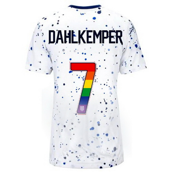 USA Abby Dahlkemper White 23/24 Pride Women's Soccer Jersey