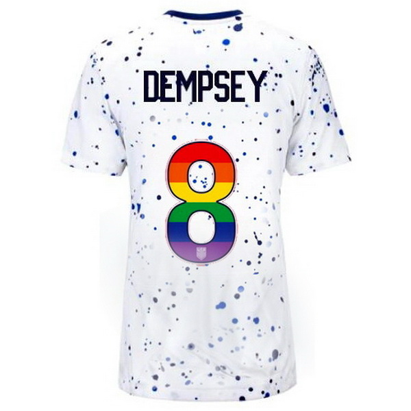 USA Clint Dempsey White 23/24 Pride Women's Soccer Jersey