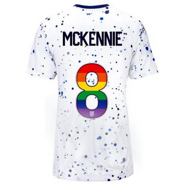 USA Weston McKennie White 23/24 Pride Women's Soccer Jersey