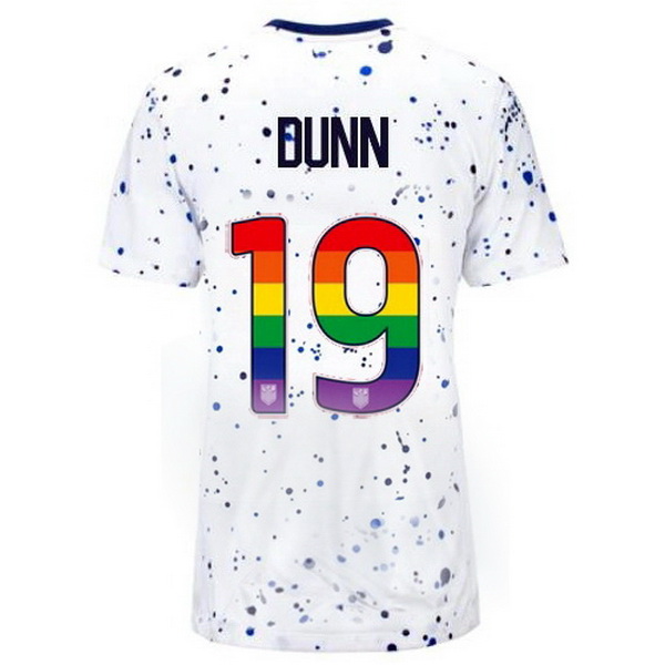 USA Crystal Dunn White 23/24 Pride Women's Soccer Jersey