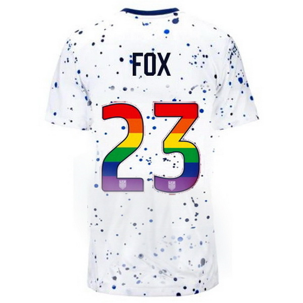 USA Emily Fox White 23/24 Pride Women's Soccer Jersey