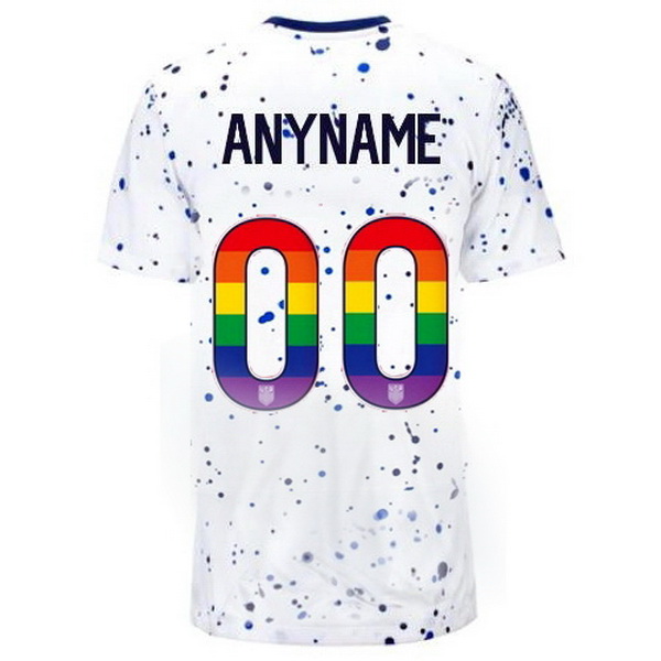 USA Customized White 23/24 Pride Women's Soccer Jersey