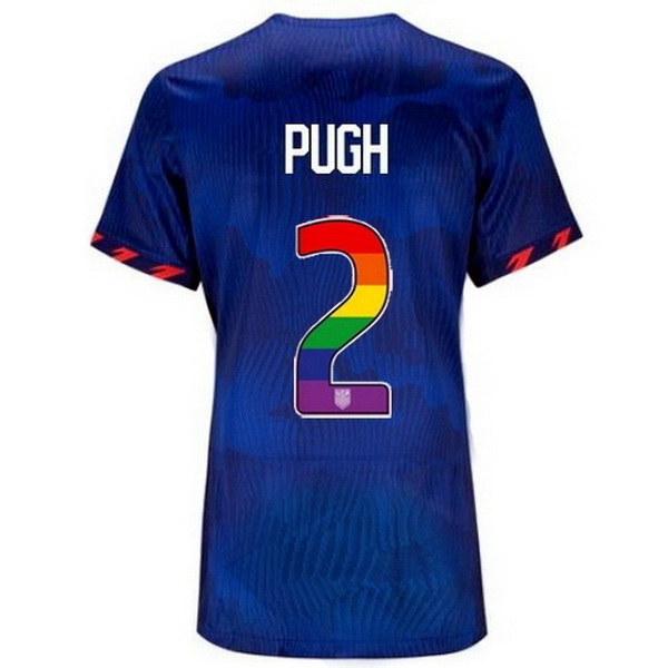 USA Mallory Pugh Blue 23/24 Pride Women's Soccer Jersey