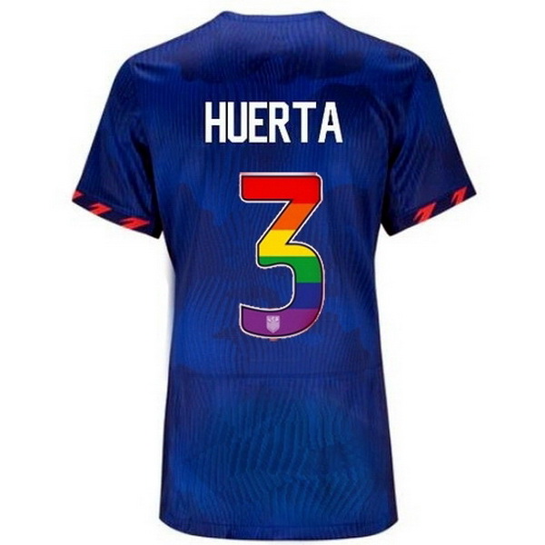 USA Sofia Huerta Blue 23/24 Pride Women's Soccer Jersey