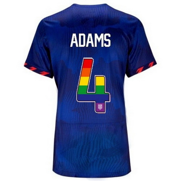 USA Tyler Adams Blue 23/24 Pride Women's Soccer Jersey