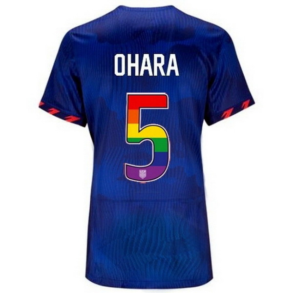 USA Kelley O'hara Blue 23/24 Pride Women's Soccer Jersey