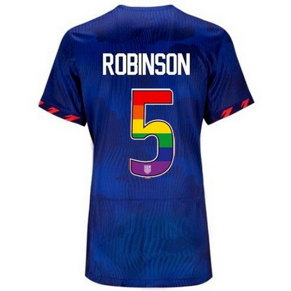 USA Antonee Robinson Blue 23/24 Pride Women's Soccer Jersey