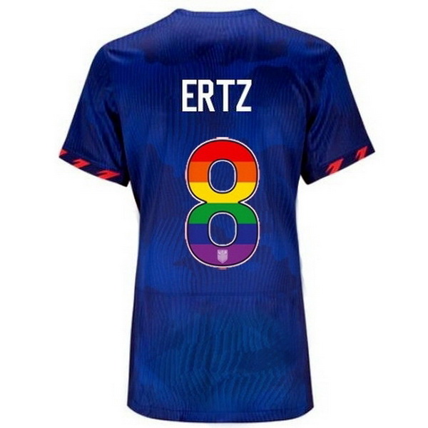 USA Julie Ertz Blue 23/24 Pride Women's Soccer Jersey