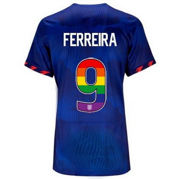 USA Jesus Ferreira Blue 23/24 Pride Women's Soccer Jersey