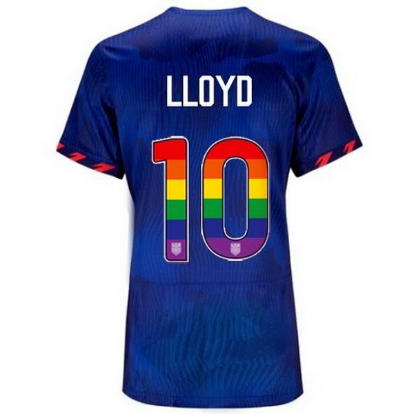 USA Carli Lloyd Blue 23/24 Pride Women's Soccer Jersey