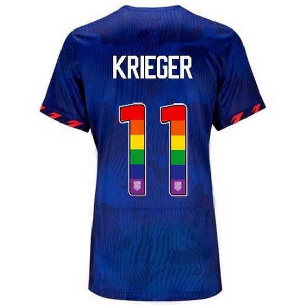 USA Ali Krieger Blue 23/24 Pride Women's Soccer Jersey