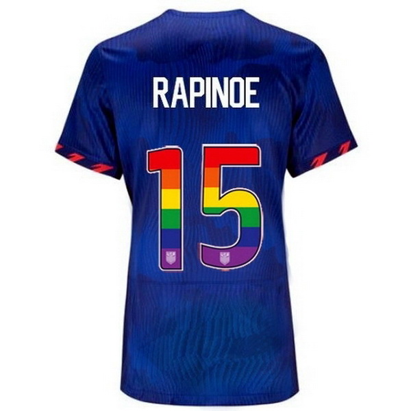 USA Megan Rapinoe Blue 23/24 Pride Women's Soccer Jersey