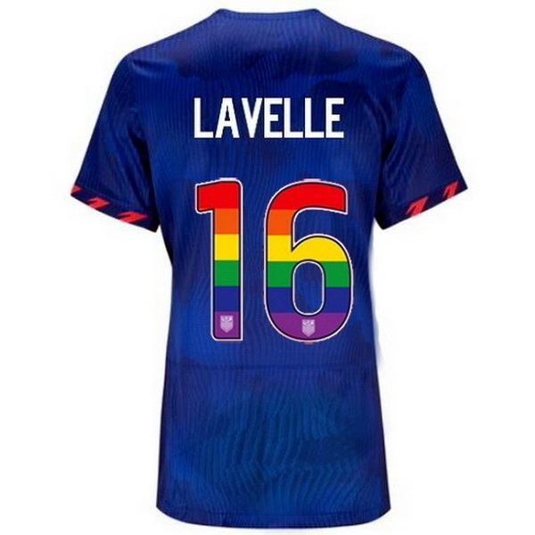 USA Rose Lavelle Blue 23/24 Pride Women's Soccer Jersey