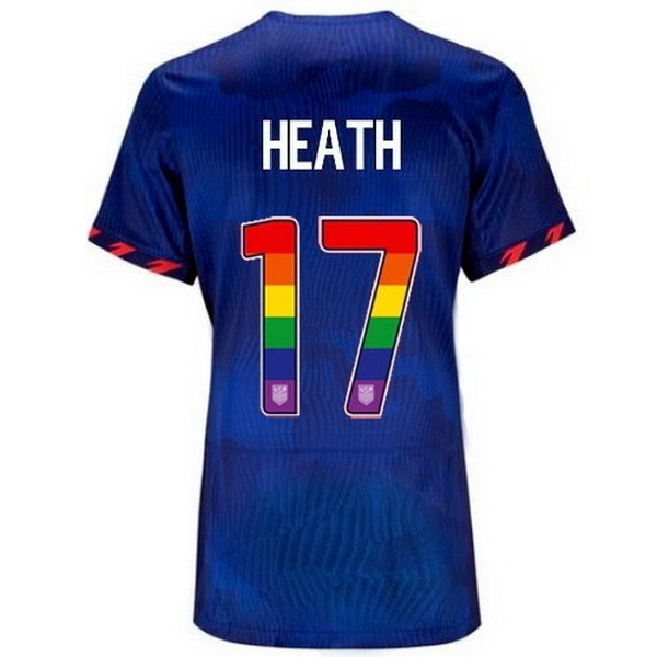 USA Tobin Heath Blue 23/24 Pride Women's Soccer Jersey