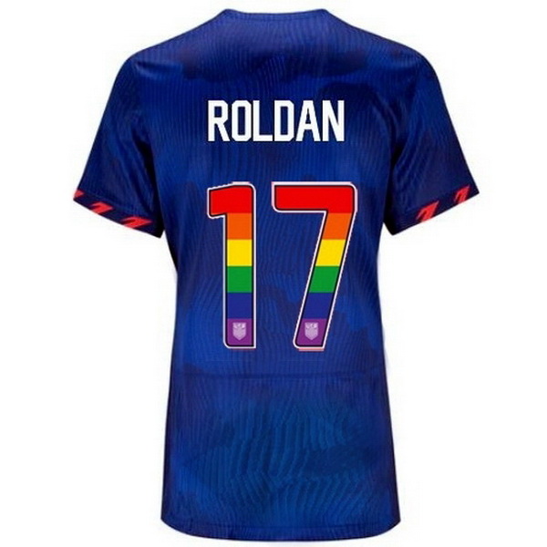 USA Cristian Roldan Blue 23/24 Pride Women's Soccer Jersey