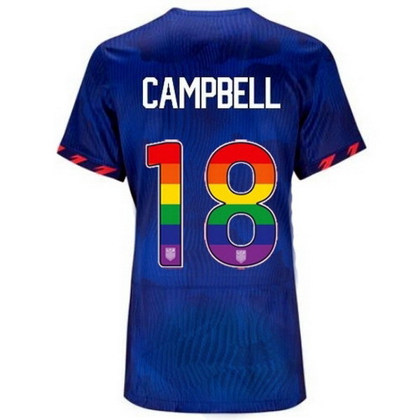 USA Jane Campbell Blue 23/24 Pride Women's Soccer Jersey