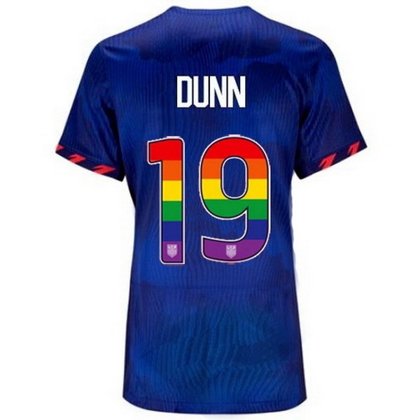 USA Crystal Dunn Blue 23/24 Pride Women's Soccer Jersey