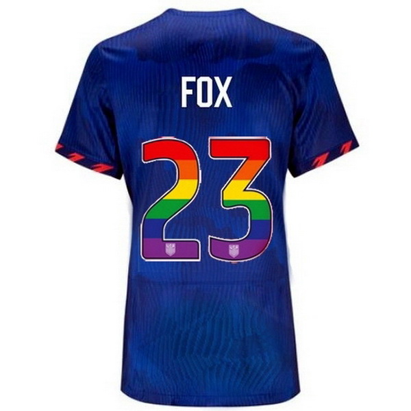 USA Emily Fox Blue 23/24 Pride Women's Soccer Jersey