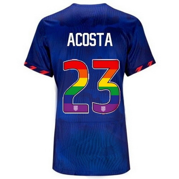 USA Kellyn Acosta Blue 23/24 Pride Women's Soccer Jersey