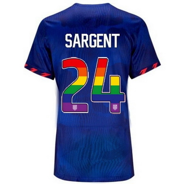 USA Josh Sargent Blue 23/24 Pride Women's Soccer Jersey