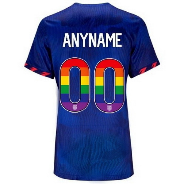 USA Customized Blue 23/24 Pride Women's Soccer Jersey