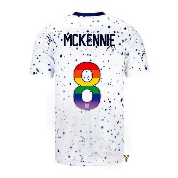 USA Weston McKennie White 23/24 Pride Youth Soccer Jersey