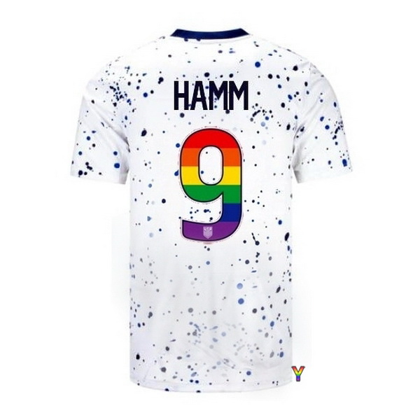 USA Mia Hamm White 23/24 Pride Youth Soccer Jersey