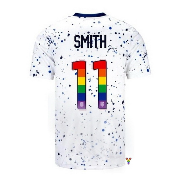 USA Sophia Smith White 23/24 Pride Youth Soccer Jersey