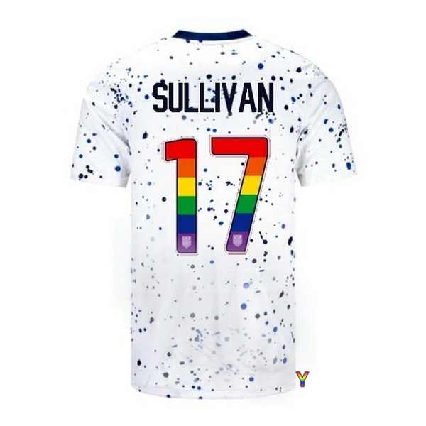 USA Andi Sullivan White 23/24 Pride Youth Soccer Jersey