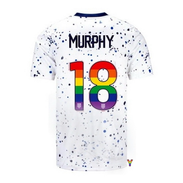 USA Casey Murphy White 23/24 Pride Youth Soccer Jersey