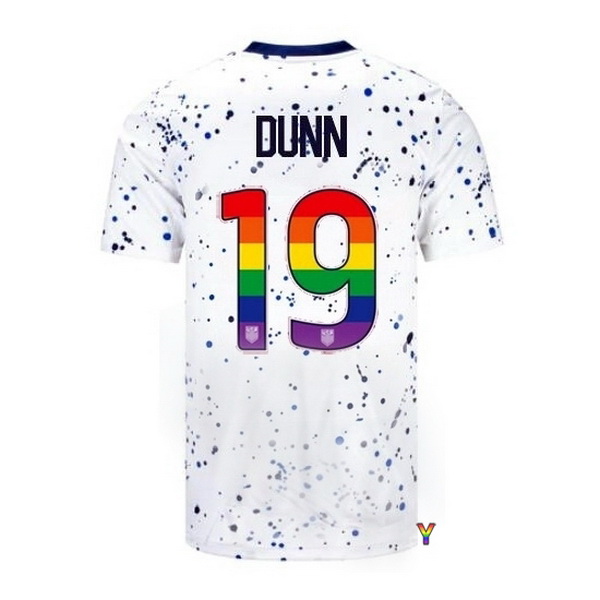 USA Crystal Dunn White 23/24 Pride Youth Soccer Jersey