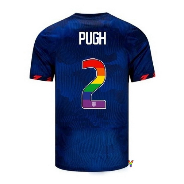 USA Mallory Pugh Blue 23/24 Pride Youth Soccer Jersey