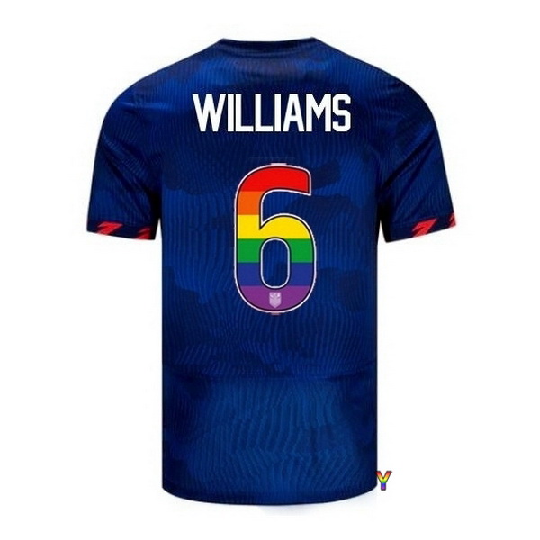 USA Lynn Williams Blue 23/24 Pride Youth Soccer Jersey