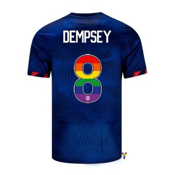 USA Clint Dempsey Blue 23/24 Pride Youth Soccer Jersey