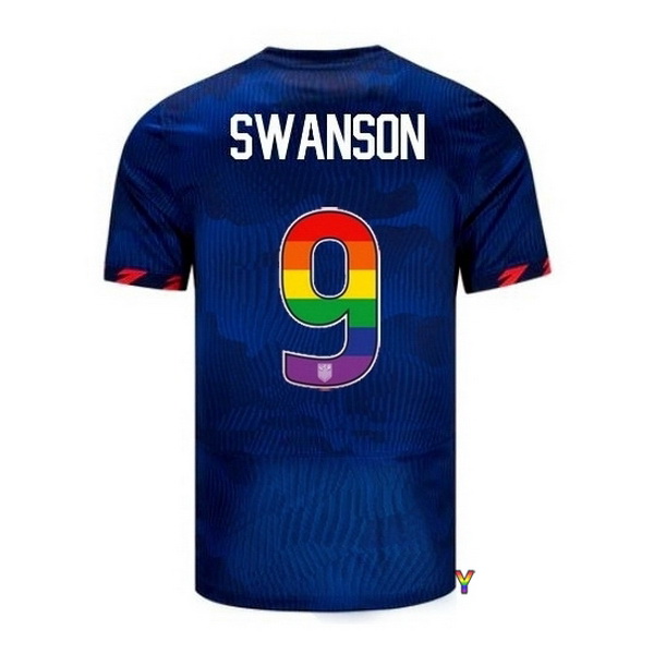 USA Mallory Swanson Blue 23/24 Pride Youth Soccer Jersey