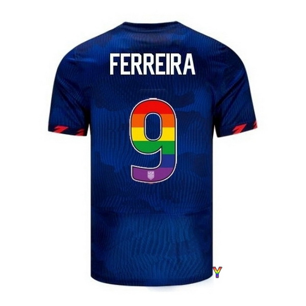 USA Jesus Ferreira Blue 23/24 Pride Youth Soccer Jersey